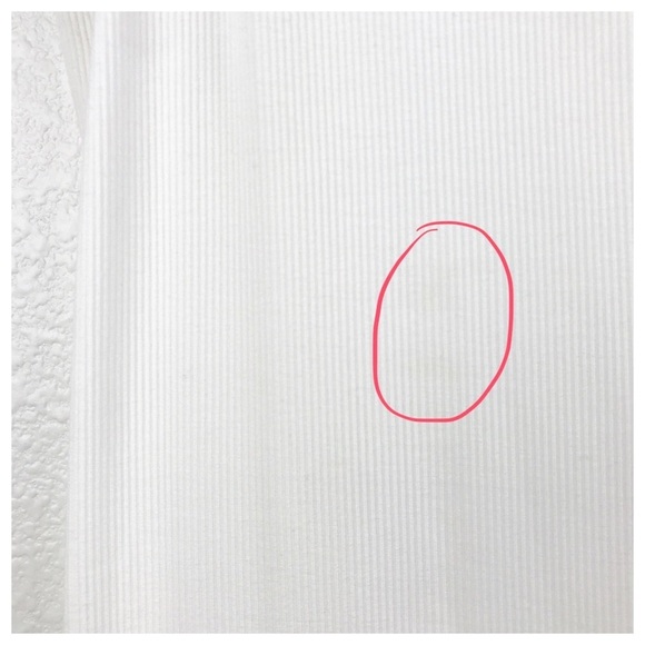 Skims Soft Ribbed Slip Dress in Snow Size 2X - Picture 6 of 8